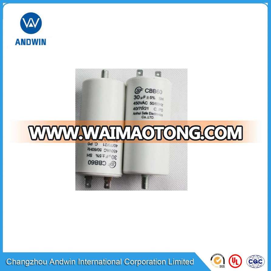 AC Capacitors Cbb60 35UF of Mpp Film Capacitor